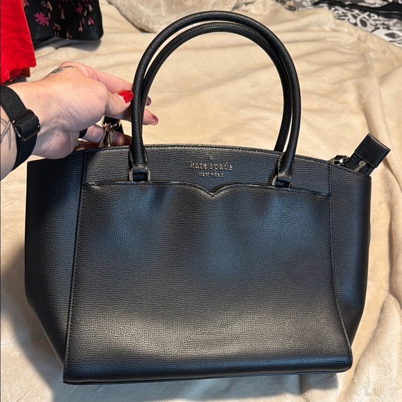 Kate Spade Black Satchel Bag - Picture 3 of 8